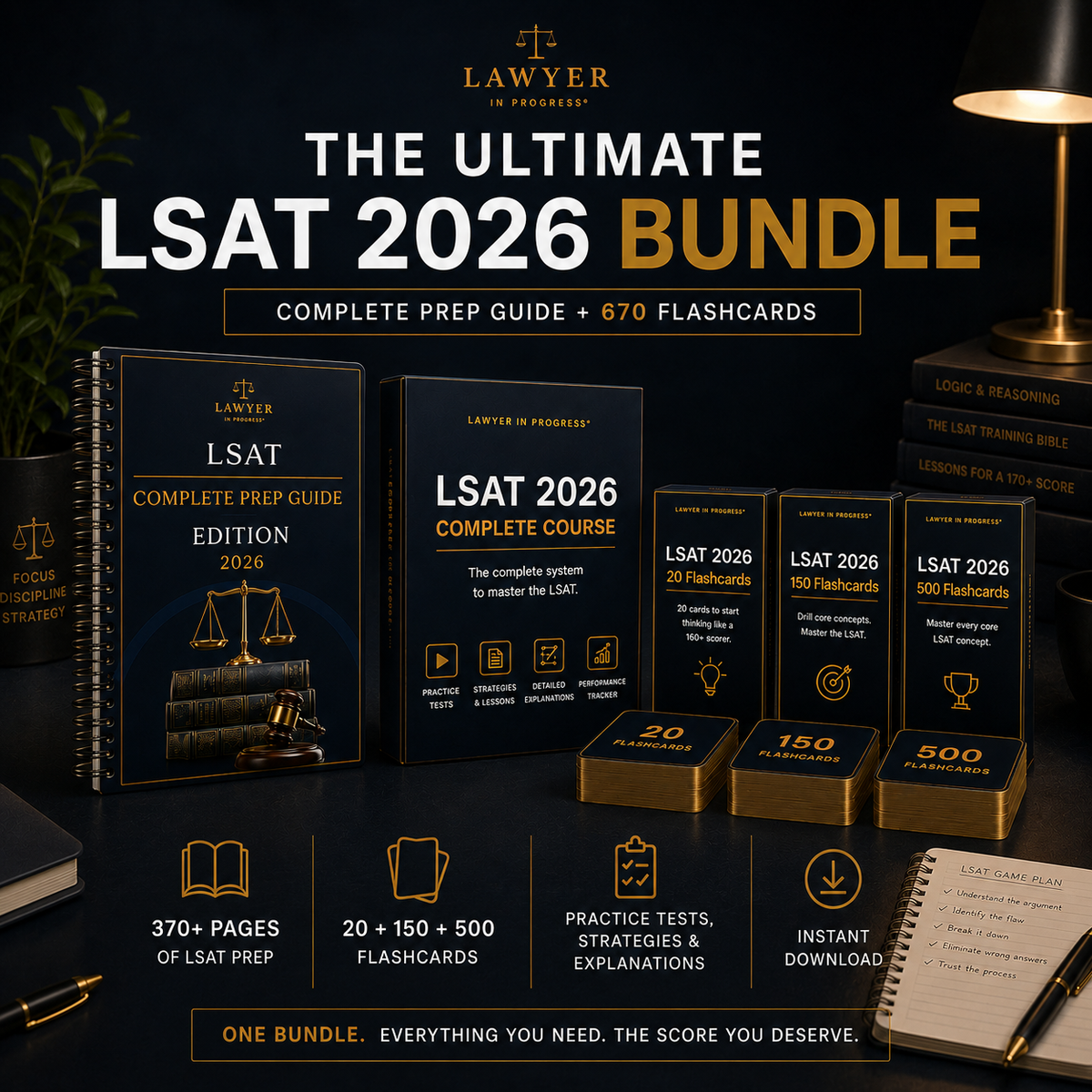 The Complete Ultimate LSAT 2026 Study Bundle®