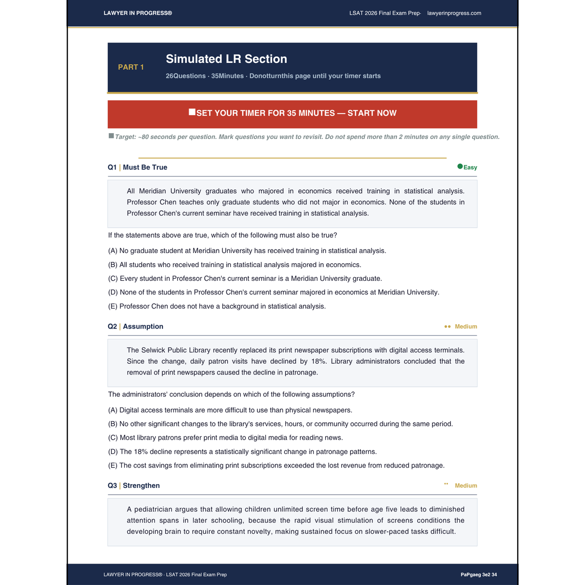 THE COMPLETE LSAT BUNDLE®