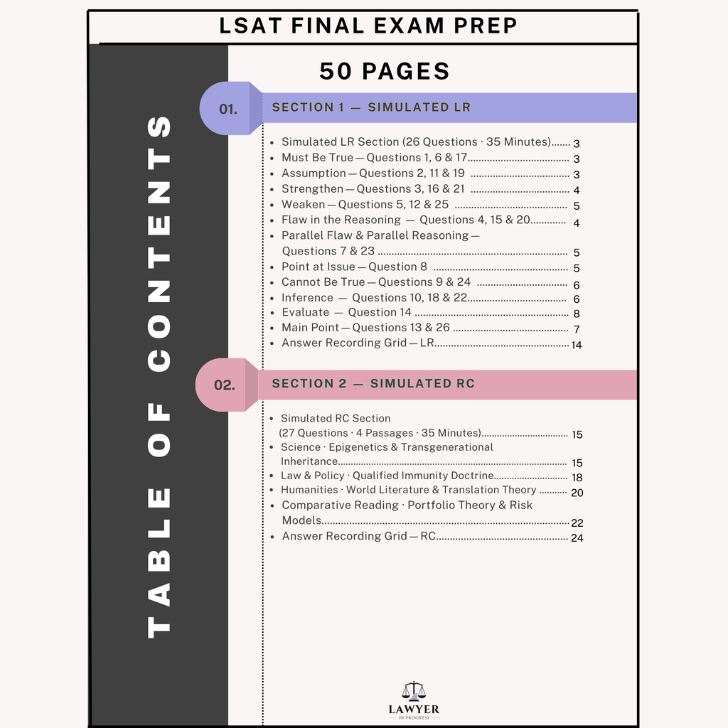 FINAL EXAM PREP