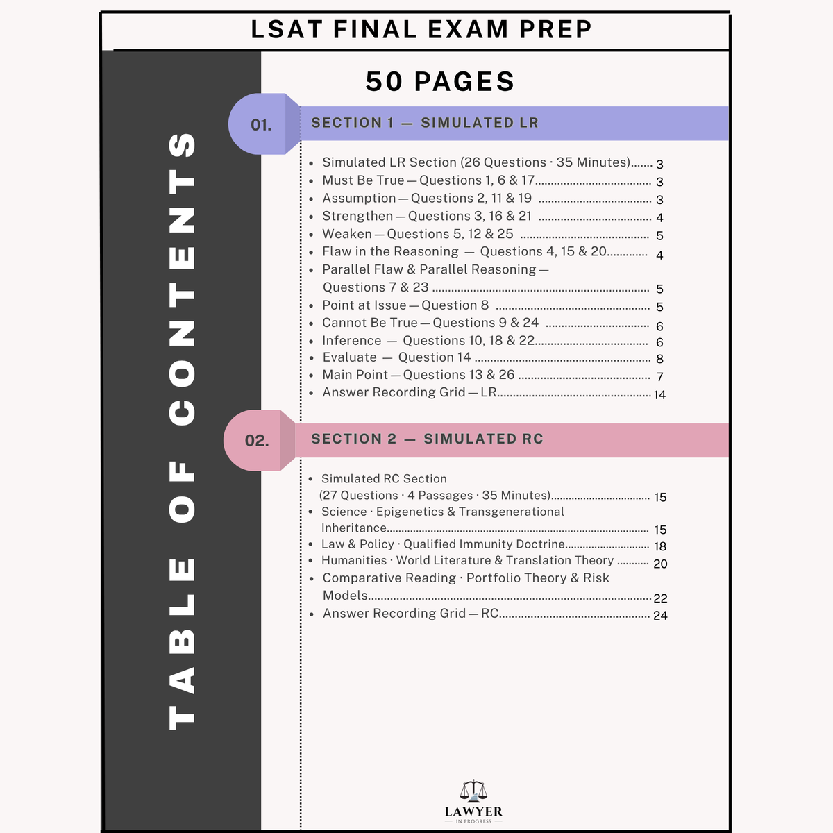 FINAL EXAM PREP
