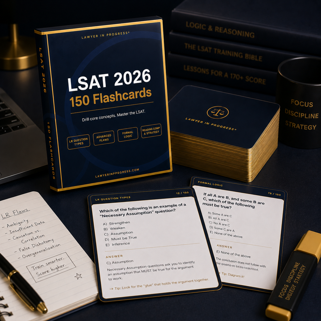 LSAT 2026 Flashcards (150)