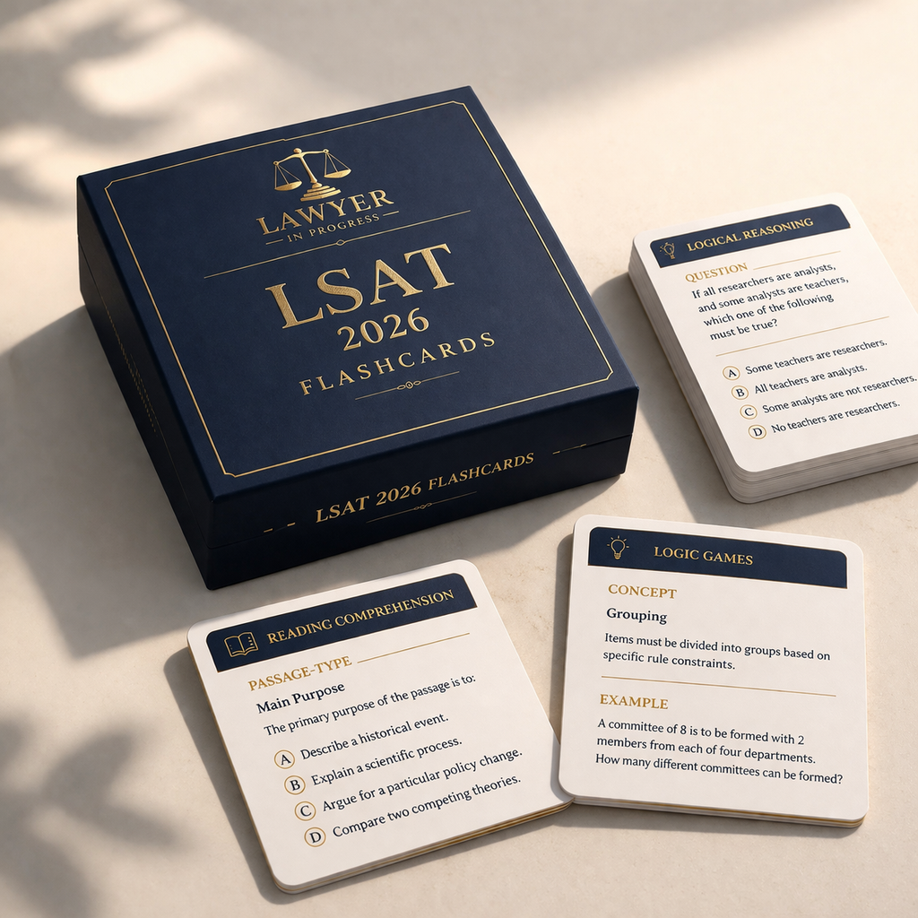 LSAT 2026 Flashcards (20)